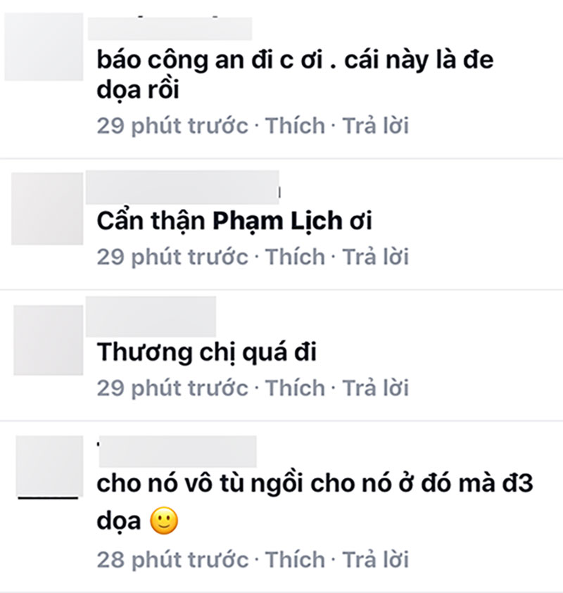 Tưởng đã kết thúc, Phạm Lịch lại bị người lạ nhắn tin đe dọa Tưởng đã kết thúc, Phạm Lịch lại bị người lạ nhắn tin đe dọa